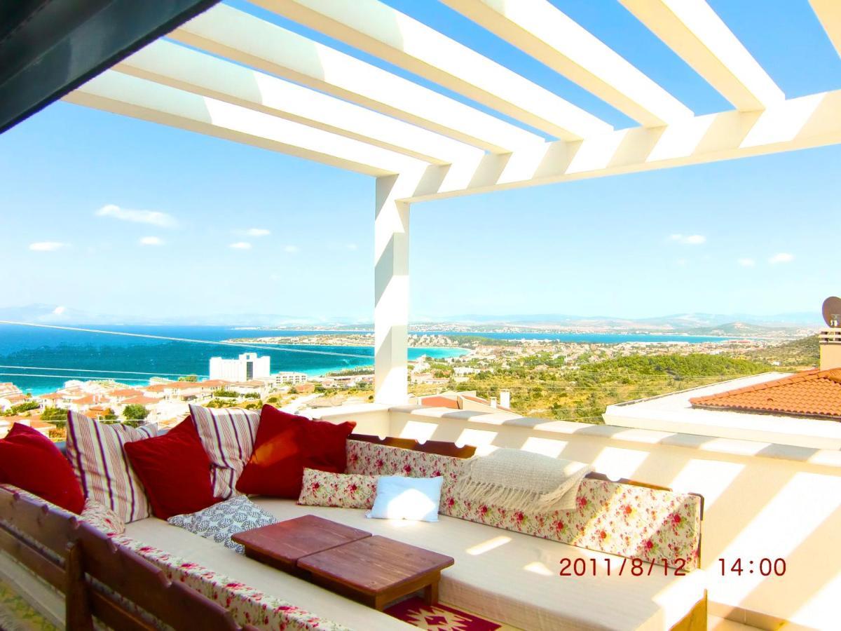 Luxury Villa With Amazing View, เซสเม ภายนอก รูปภาพ